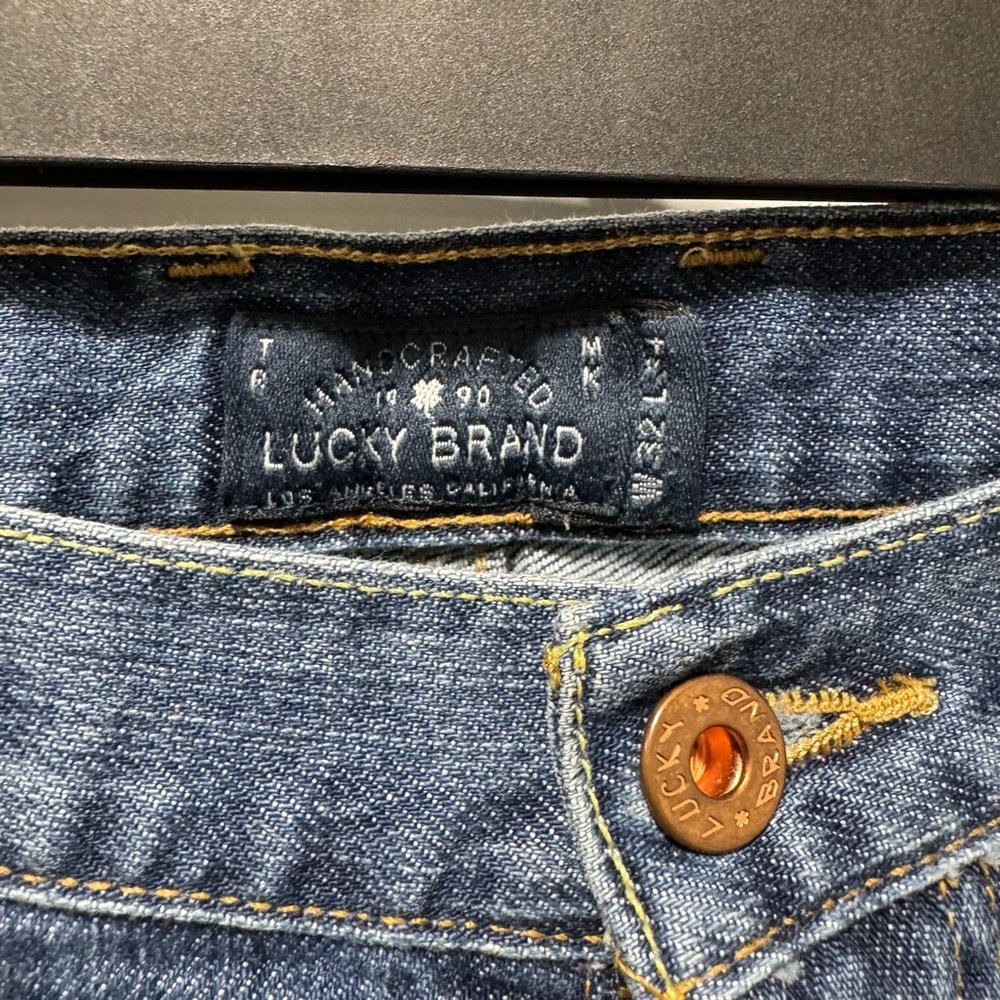Lucky Brand Blue Med Wash Denim Jeans Size 32 - Picture 4 of 5